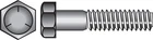Hillman 200066 Zinc Steel Coarse Thread Hex Head Cap Screw 5/16 Dia. 3/4 In. New. Price: $23.77.