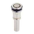 Signature Hardware Pop Down Lavatory Drain W/ Overflow Brushed Nic SHLD100ZB For. Price: $14.24.
