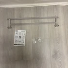 Jqk Double Towel Bar 27 Inch, Brushed Steel Stainless Open. Price: $49.48.