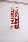 Hillman Glow-in-the-dark Emergency Exit Sign 4" 10" 840199 New. Price: $6.15.