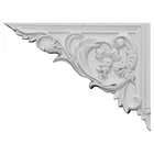Ekena Millwork SB08X06FL-L Flower, Left Stair Brackets, 5/8"W 1/4"H 5... New. Price: $19.46.