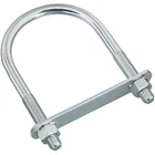 National Hardware N347-815 2190BC U Bolt Zinc PLATED,1/2" X 3-1/2" 6" New. Price: $21.92.