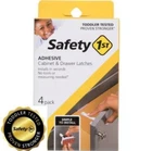 Safety 1ST-ADHESIVE Cabinet & Drawer Latch For Childproofing, Simple To Install New. Price: $16.99.