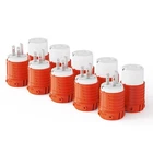 Plugtul Extension Cord Ends And Female, Replacement & Connector Set... New. Price: $29.60.