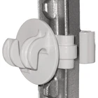 Dare Snap-on White Polyethylene T-post Electric Fence Insulator (25-PACK) New. Price: $9.05.