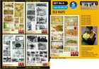 Eta Diorama 1/35, 1/24, 1/72 Old Maps (5 Sheets) New. Price: $5.30.
