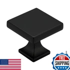 Homdiy 30 Pack Black Cabinet Knobs Matte Square Dresser Drawer Zinc New. Price: $89.52.