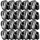 20PCS Black Hose CLAMP,3/4"- 1-1/2"(21-38MM)304 Clamps Stainless Steel Adju New. Price: $14.29.