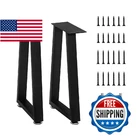 Iteelas Bench Table Legs 16 Inch, Trapezoid Heavy Duty Metal Coffee Furniture New. Price: $59.20.