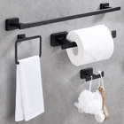 Geruike 4 Piece Bathroom Hardware Accessories Setmatt Black Stainless Steel New. Price: $41.31.