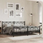 Metal Frame With Headboard Platform Base Home Bedroom Furniture Vidaxl New. Price: $106.99.