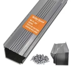 4 Ft. X 6 In. All-aluminum Gutter Guard Mill Finish (80 Kit Nominal) New. Price: $189.32.