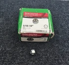 (qty 100) Hillman 180150: Zinc-plated Nylon Insert Stop Nut Uss Coarse 5/16"-18 New. Price: $14.70.