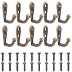 40PACK Hanging Metal Single Clothes Hat Coat Robe Wall Door Hangers Hooks New. Price: $11.69.