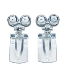 National Hardware N168-815 Box Rail Hangers Pair Zinc Plated For Barn Doors. Price: $29.99.