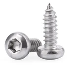 Eastlo #10 Pan Head Torx Drive Self Tapping Screws, 1/2", Silver New. Price: $19.02.