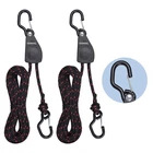 2PCS Kayak Rope Tie Down Ratchet Straps 1/4" 12' Bow And Stern New. Price: $25.04.