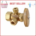 Brasscraft CR1901LRX Dual Outlet Stop 1/2 In. Nom 3/8 Od Comp Rough New. Price: $25.06.