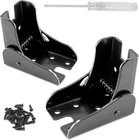 2 Pack Folding Table Leg Brackets, Black Foldable Self-locking Hinge Extension New. Price: $14.46.