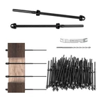 60 Pack Black Cable Railing Hardware Kit T316 Stainless Steel Tensioner New. Price: $176.99.