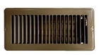 Hbw Rv And Home Brown Stamped Steel Floor Diffuser/register With Damper New. Price: $23.99.