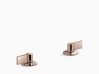 Kohler #77974-4-RGD Components Lever Handle Set/vibrant Polished Rose Gold *nos* Open. Price: $200.00.