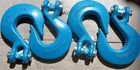 (4) 1/2" Clevis Slip Hook Blue G43 9200LB Lot Of New. Price: $78.29.