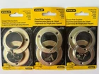 Stanley Closet Pole Sockets Sets Satin Brass Tone CD19-3215 Free Ship! New. Price: $19.88.