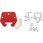 Prime-line Polyethylene Red And White Track Guide For 9/32 In. X 25/32 New. Price: $11.47.