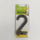Hy-ko Old World Bronze #2 House Number, 4" Size, New. Price: $10.95.