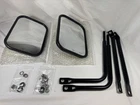 HB-O02 Jeep Wrangler Door Off Side View Mirrors Pair Replacement Open Box New. Price: $36.95.