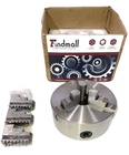 10" Front Mount Top Reversible 3-JAW Lathe Chuck Precise Plain Back 3800-5824 New. Price: $211.20.
