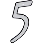 Hillman 4-IN. Nail On Reflective House Number 5 New. Price: $7.95.