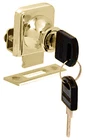 Crl Gold Plated Lock For 1/4" Cabinet Glass Door Keyed Alike New. Price: $9.42.
