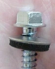 100 Roofing Screws, Rubber Seal, Self Drilling Tek 1- " Point Epdm Washers New. Price: $16.99.
