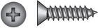 Hillman 823466 Stainless Steel Phillips Flat Head Sheet Metal Screw #8 X 1 In. New. Price: $18.12.