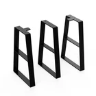 Orgerphy 18 Black Trapezoid Metal Bench Legs Duty Furniture For New. Price: $85.17.