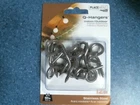 National Hardware N260-152, Indoor/outdoor Q- Hangers, Pack Of 12, Free Shipping New. Price: $11.49.