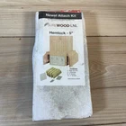 Surewood-lnl Hemlock 5" Unfinished Red Oak Newel Post Attachment Kit Used. Price: $12.74.