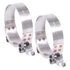 Hilitchi Stainless Steel T-bolt Clamps 57-65MM 2 Inch Intake Intercooler New. Price: $16.36.
