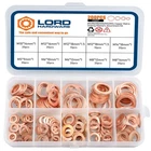 Lordhardware 200PCS Copper Crush Metric Washers Assortment Kit Flat Sealing W... New. Price: $15.97.