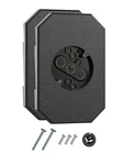 Siding Light Mounting Block, 8141DBL Black Outdoor Plate Kit With Built New. Price: $30.00.