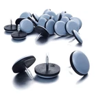 Furnigear 1 Nail Furniture Sliders 24 - Duty Ptfe Teflon Chair New. Price: $18.10.