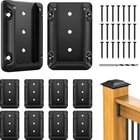 Steel Dn Mate 20 Pcs Deck Railing Bracket Connectors For 2X4 (actual 1.5 X3... New. Price: $43.99.
