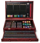 Set With Case For Kids Teen Deluxe Wooden Box Artist Drawing Kit Pencil New. Price: $53.98.
