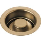 Delta 72030-CZ Basin Waste Gold Drop-in Kitchen Disposal Flange Stopper Read Open. Price: $40.00.