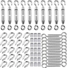 Tootaci M5 Kit, Stainless Steel Turnbuckles For Cables Wire 1/8, 90PC New. Price: $50.99.