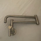 Signature Hardware Ravenel Retractable Wall-mount Pot Filler Stainless Steel Open. Price: $74.00.