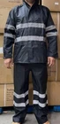 Black Safety Rain-suit, Jacket With Hoodie And Pants New. Price: $44.99.
