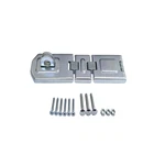 Qcaa Extra Heavy Duty Concealed Safety Hasp Flexible Link Hardened Staple 7-1/2 New. Price: $35.31.